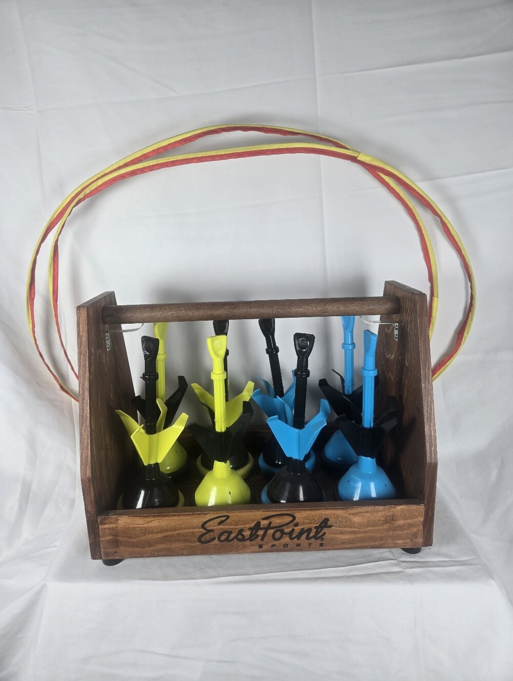 EastPoint Sports Outdoor Lawn Toss Game Set with Caddy & Target Rings